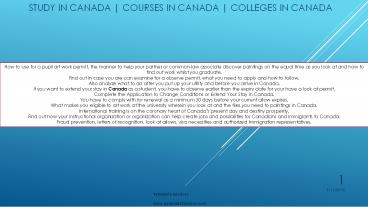 presentation player overlay