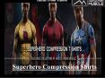 Hustle From Muscle -Superhero Compression Shirts PowerPoint PPT Presentation
