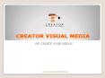 Creator Visual Media |  Responsive Web Design With An Eye For Precision PowerPoint PPT Presentation