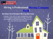 Looking For Professional Furniture Movers in Perth