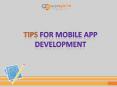Tips for mobile app development PowerPoint PPT Presentation