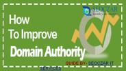 How To Improve Domain Authority? -- [Guide & Review]