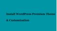 install wordpress theme PowerPoint PPT Presentation