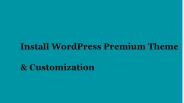 install wordpress theme