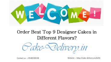 Order Best Top 9 Designer Cakes in Different Flavors? (1)
