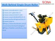 Single Drum Roller