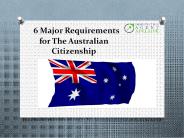6 Major Requirements for The Australian Citizenship