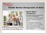 HealthWorks Chiropractor Alvin - Chiropractor Alvin