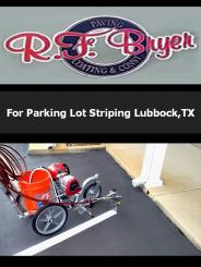For Parking Lot Striping Lubbock,TX