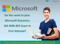 Microsoft Dynamics 365 MB6-895 Practice Test Questions