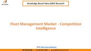 Fleet Management Market - Competition Intelligence