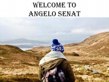 Angelo Senat is a popular Author in US