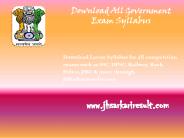 Download All Government Exam Syllabus