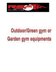Green Gym Equipments