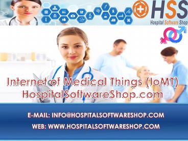 IoMT by HospitalSoftwareShop.com