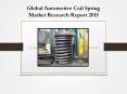 Global Automotive Coil Spring Market Research Report 2018 PowerPoint PPT Presentation