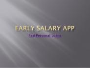 Need urgent finance? Apply for Fast Personal Loans