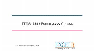 Online itil practioner certification courses