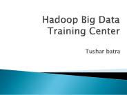 hadoop big data training center