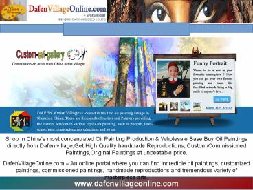 Customized Oil Painting (2)