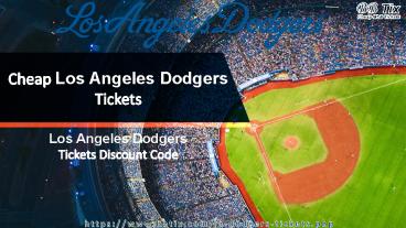 Los Angeles Dodgers Tickets | Los Angeles Dodgers Tickets Cheap - Bbtix