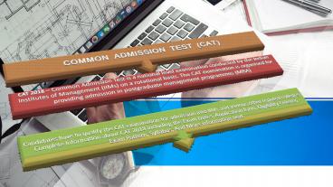 Get CAT 2018 Overall Exam Guidance