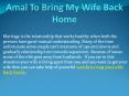 Amal to bring my wife back home PowerPoint PPT Presentation