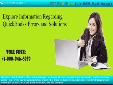 Quickbooks support phone number