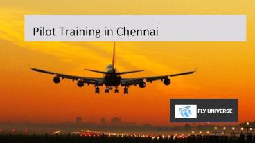 Pilot Training in Chennai