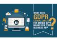 What Does GDPR Compliance for Mobile Apps Means for Your Business App? PowerPoint PPT Presentation