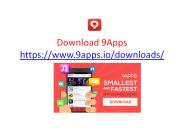 Some best mobile apps on 9 apps store