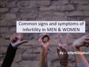 Common signs and symptoms of Infertility In MEN & WOMEN