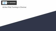 Airline Pilot Training in Chennai