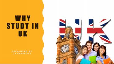 Why Study in UK | CanApprove