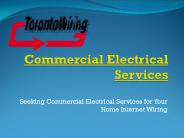 Commercial Electrical Services