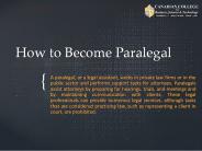 How to Become Paralegal?