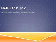 Apple Mail Backup Folder emails