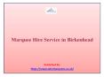 Marquee Hire Service in Birkenhead PowerPoint PPT Presentation