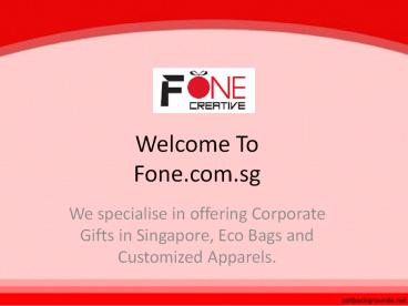 Corporate gifts singapore