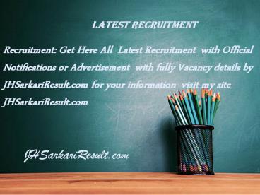 Latest Recruitment (1)