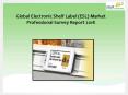 Global Electronic Shelf Label (ESL) Market Professional Survey Report 2018 (1) PowerPoint PPT Presentation