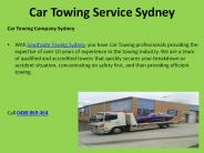 Car Towing Service Sydney