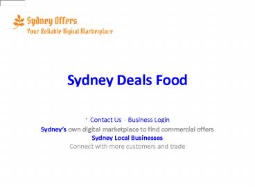 Sydney Deals Food (5)