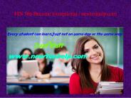 FIN 366 Become Exceptional / newtonhelp.com
