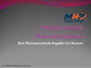 Presentation of Million health pharmaceuticals