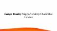 Sonja Haaby Supports Many Charitable Causes PowerPoint PPT Presentation