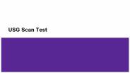 Usg scan test