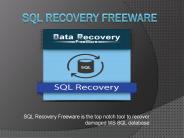 SQL Recovery Freeware