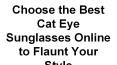 Choose the Best Cat Eye Sunglasses Online to Flaunt Your Style PowerPoint PPT Presentation