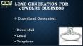 Lead generation for jewelry business PowerPoint PPT Presentation
